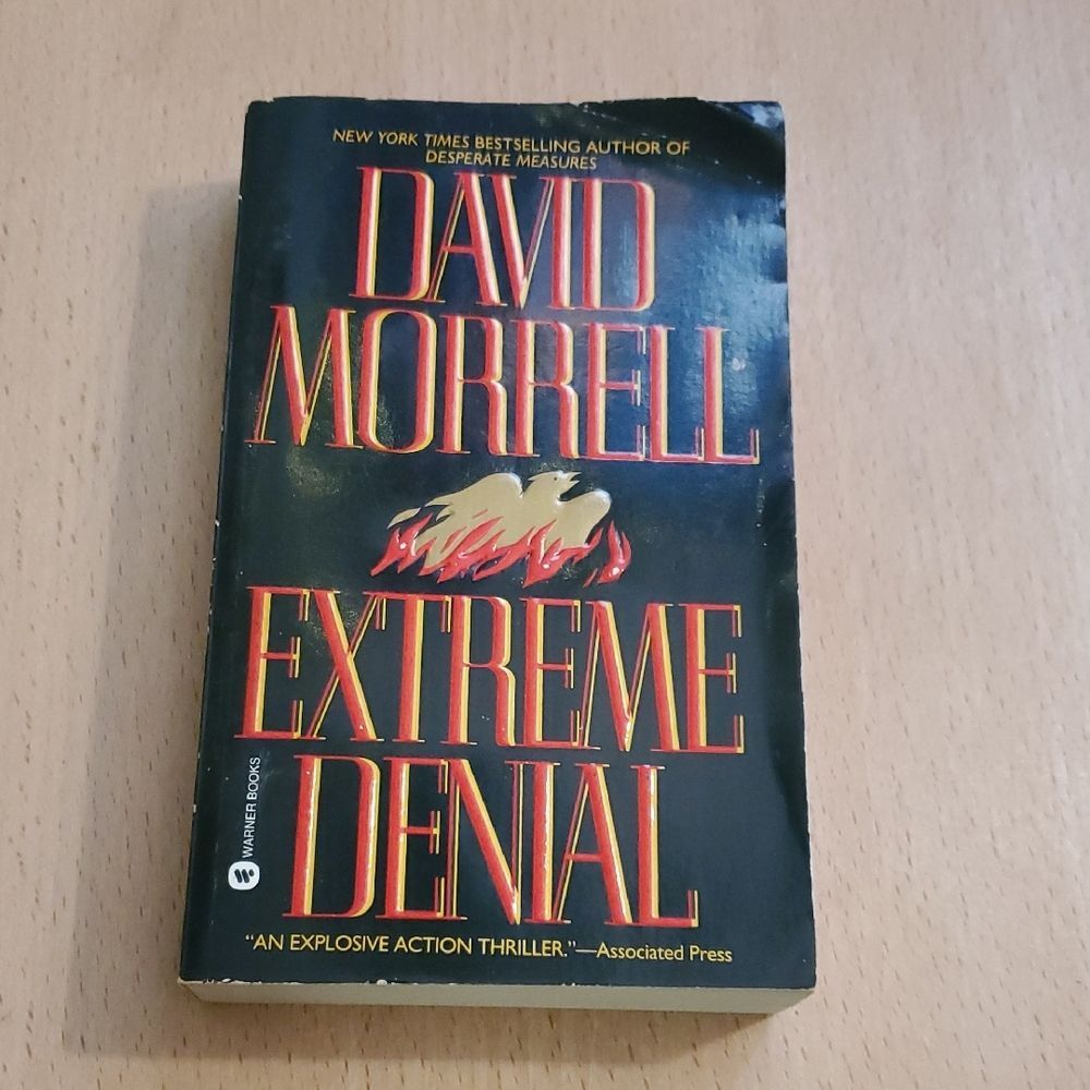Extreme Denial Book By David Morrel Paperback Novel 🌏5/$10🌏